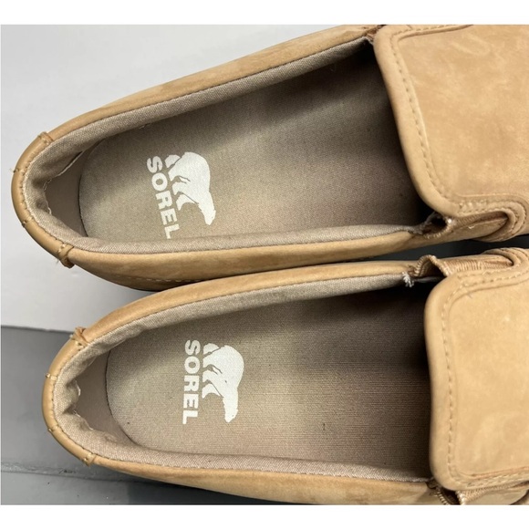 SOREL Mens Caribou Waterproof Slip-On Sneaker Nubuck Leather Size 9M Worn 1X! main image 9